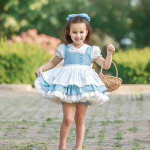 Abito blu di Belle, abito della vita provinciale di Belle, costume di Belle, abito di Belle, abito di La bella e la bestia, costume di La bella e la bestia
