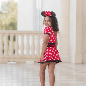 Minnie Mouse athletic set, Minnie Mouse athleisure set, Minnie Mouse comfortable set, Minnie Mouse skirt, Minnie Mouse dress image 5