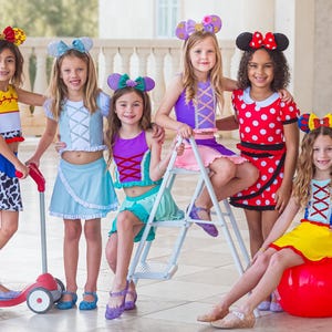Minnie Mouse athletic set, Minnie Mouse athleisure set, Minnie Mouse comfortable set, Minnie Mouse skirt, Minnie Mouse dress image 10
