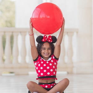 Minnie Mouse athletic set, Minnie Mouse athleisure set, Minnie Mouse comfortable set, Minnie Mouse skirt, Minnie Mouse dress image 6