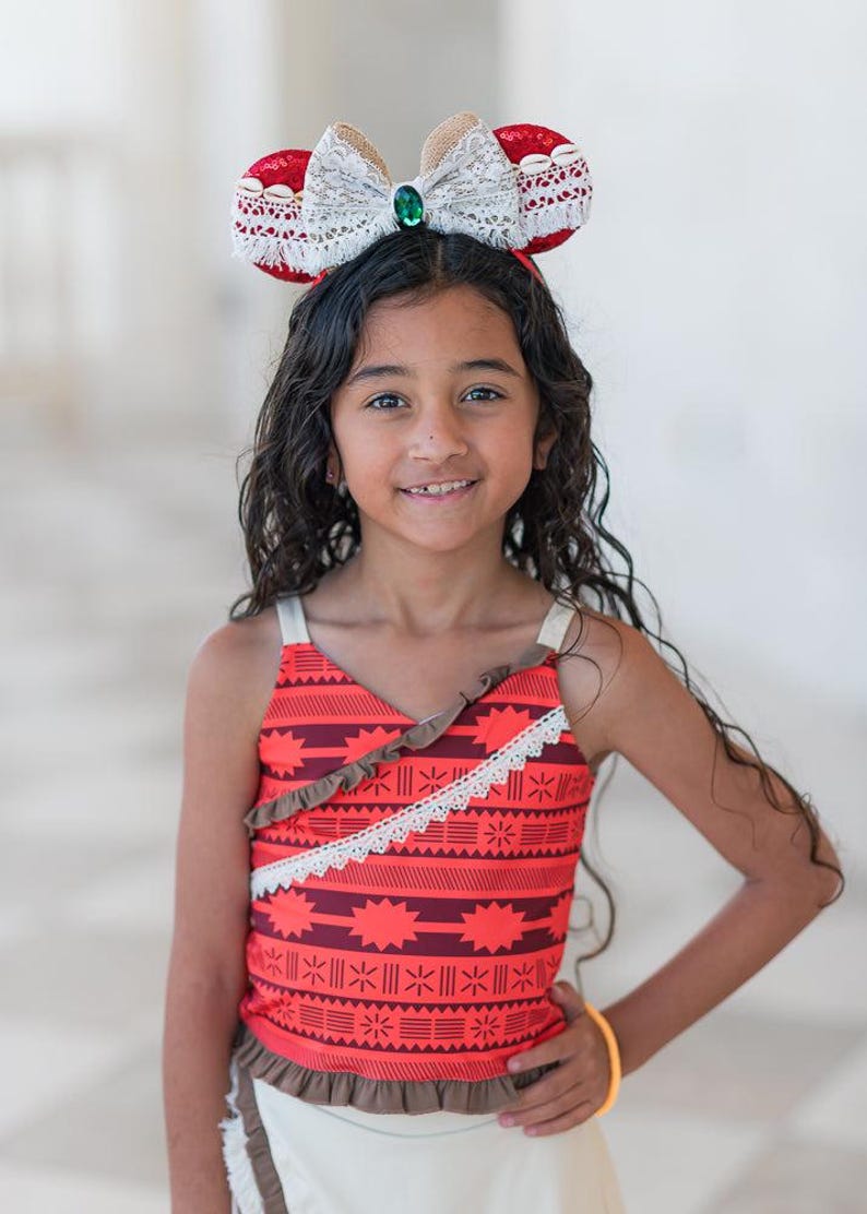Moana outfit, Moana dress, Moana athleisure, princess athletic set, moana athletic set image 6