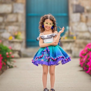Mirabel inspired dress, Mirabel costume, encanto dress, Encanto birthday dress, princess dress