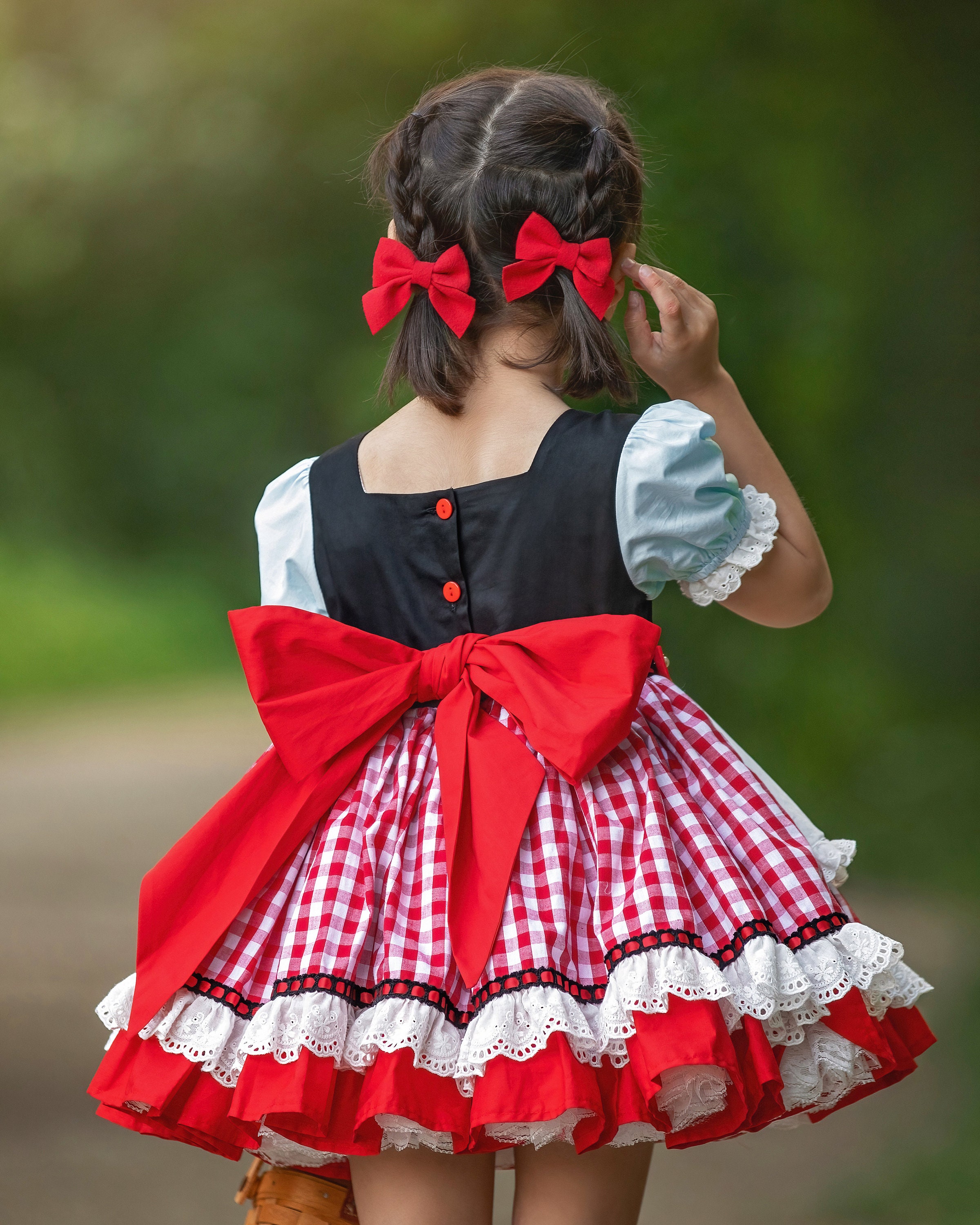 little red riding hood black dress Gothic Little Red Riding Hood Costume Tween