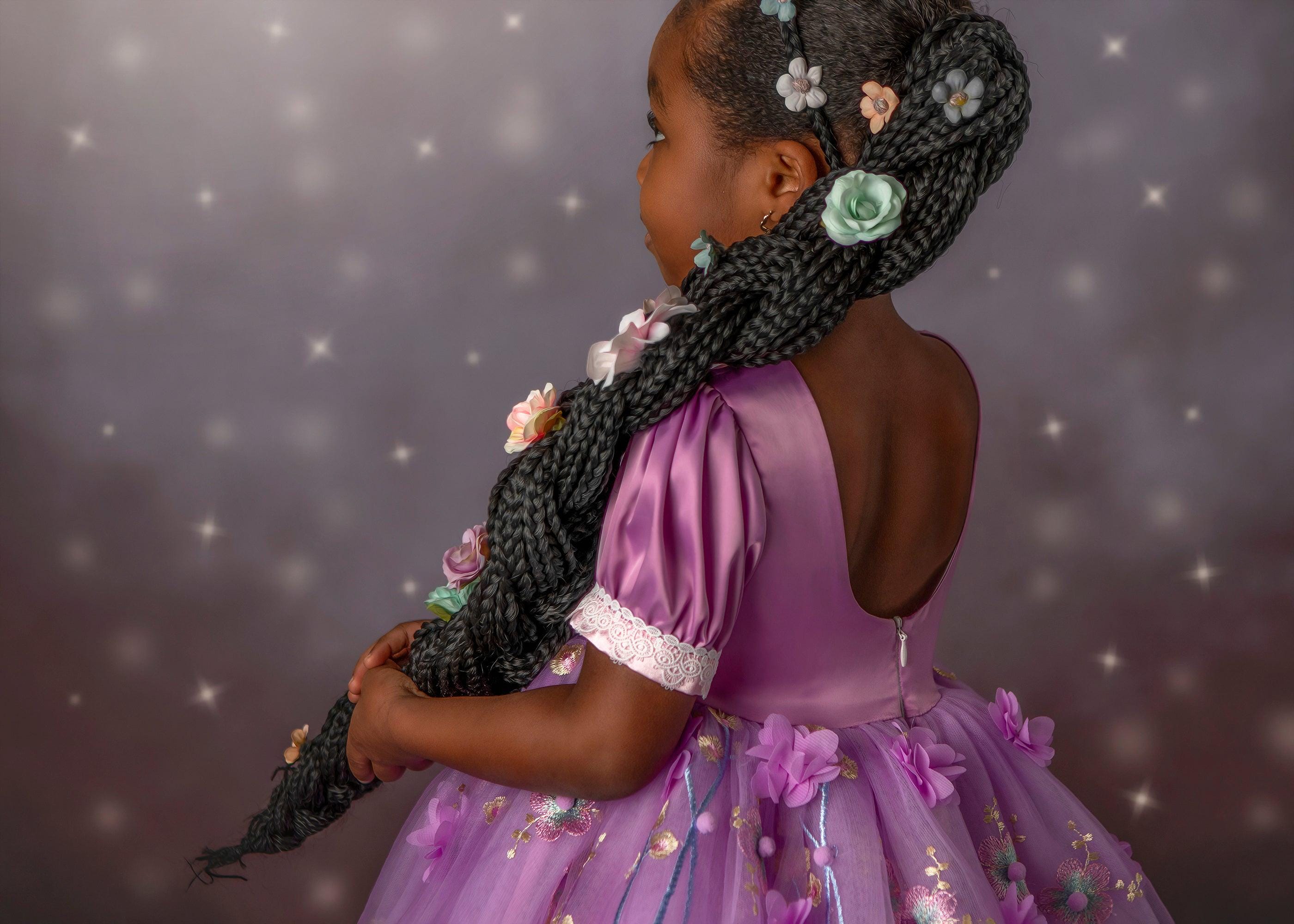 purple rapunzel inspired dress Rapunzel Inspired Dress, Cotton Blend Princess Costume