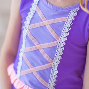 Rapunzel athleisure set, Rapunzel athletic set, Rapunzel comfortable outfit, Rapunzel outfit image 9