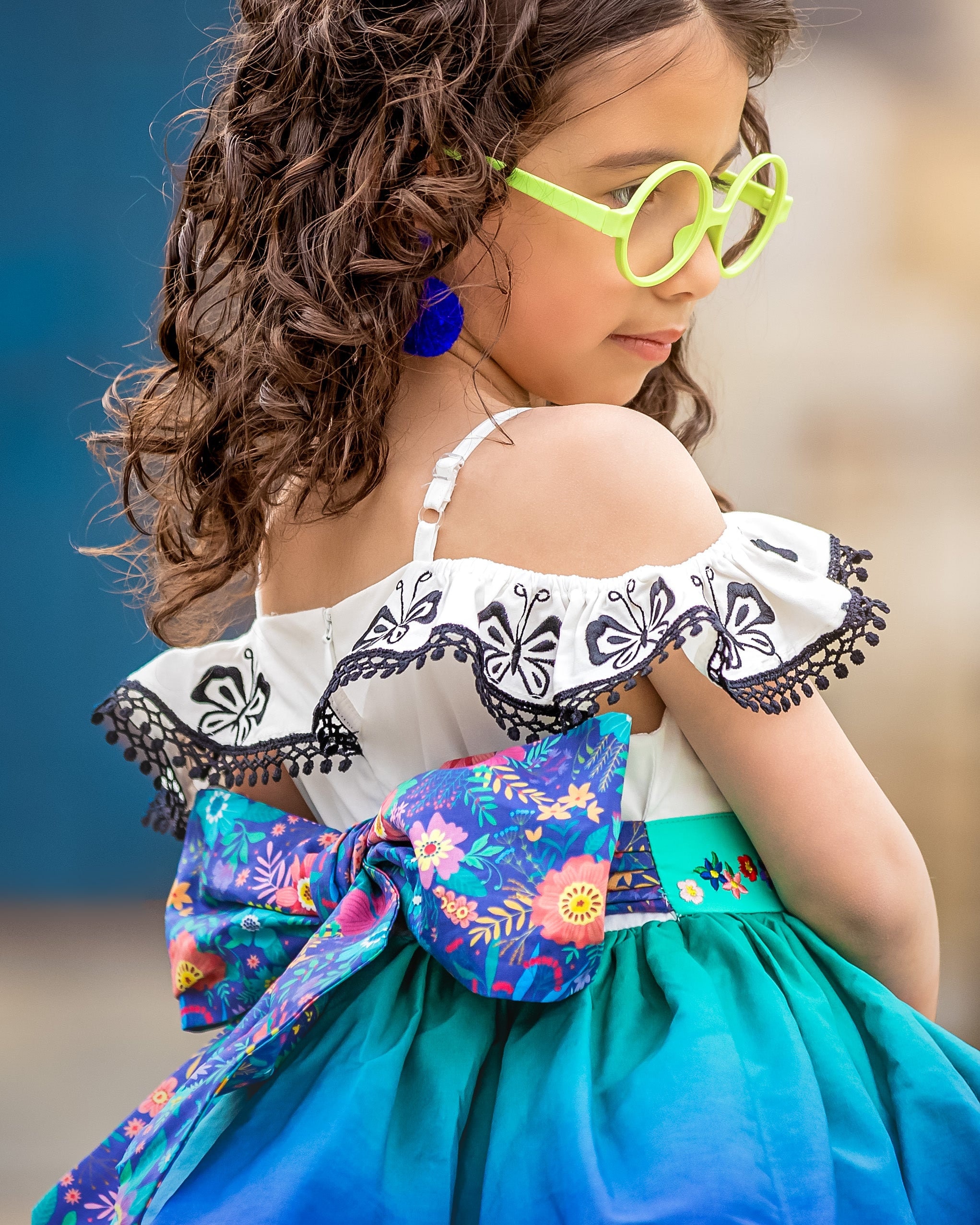 encanto birthday dress Kids Encanto Costume Mirabel Princess Cosplay Floral Girls Birthday Fa –  pro-costumes