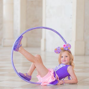 Rapunzel athleisure set, Rapunzel athletic set, Rapunzel comfortable outfit, Rapunzel outfit image 5