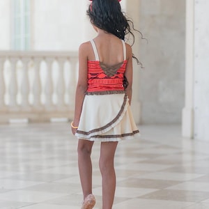 Moana outfit, Moana dress, Moana athleisure, princess athletic set, moana athletic set image 2