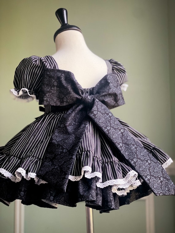 jack skellington skater dress Jack Skellington Inspired Dress, Jack Skellington Halloween Costume, Nightmare  Before Christmas Costume, Sally Costume - SHIPS EARLY AUGUST