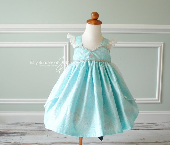 elsa ice dress