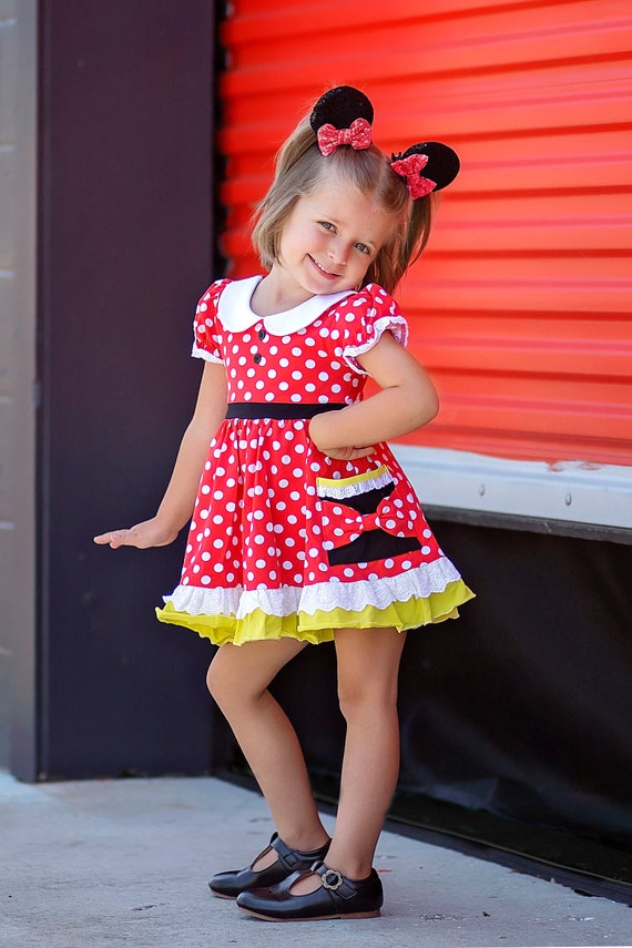 Minnie Mouse Dress, Red polka dot Dress, Oh Two-dles Birthday, Minnie Birthday, Mickey Birthday, Minnie Costume Minnie Mouse Dress, Red polka dot Dress, Oh Two-dles Birthday, Minnie Birthday, Mickey Birthday, Minnie Costume
