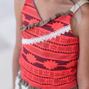 Moana outfit, Moana dress, Moana athleisure, princess athletic set, moana athletic set image 8