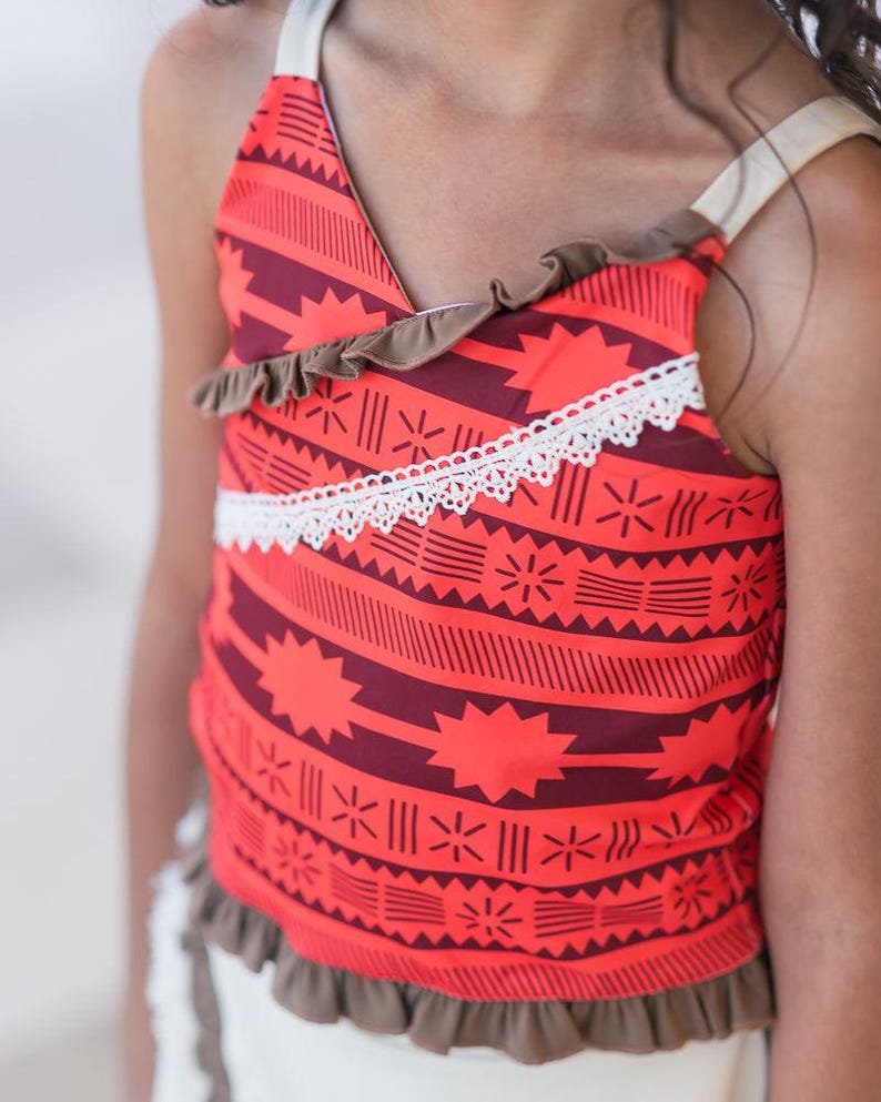 Moana outfit, Moana dress, Moana athleisure, princess athletic set, moana athletic set image 8