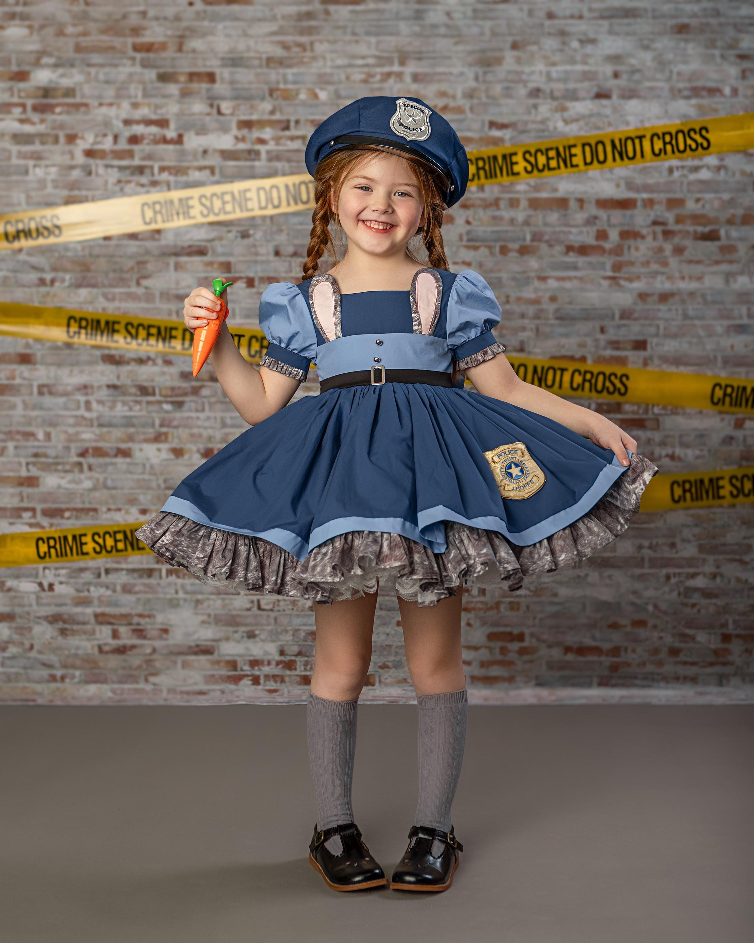 Zootopia Dress, Judy Hopps Dress, Police Dress, Judy Hopps Costume, Zootopia Costume, Bunny Cop Dress
