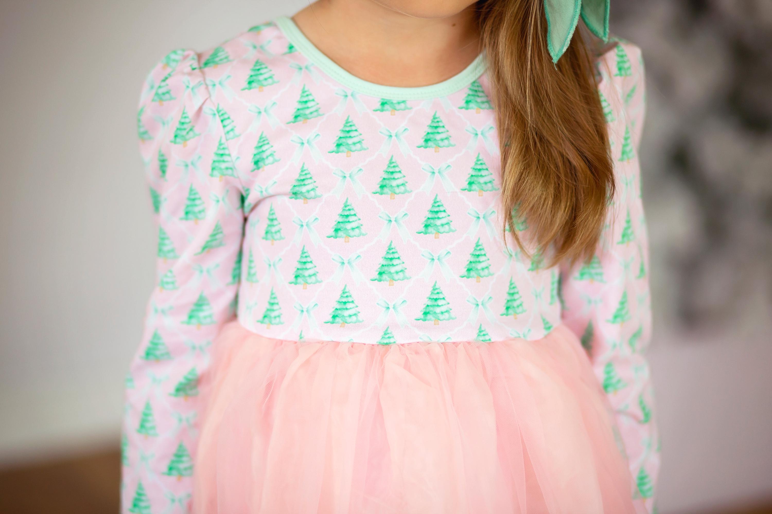 Christmas Tulle Dress, Christmas Comfortable Dress, Pink and Green Holiday  Dress, Pink and Green Christmas Outfit, Holiday Dress Girls - Etsy