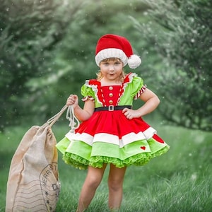 Pink Grinch Tutu Dress - Etsy