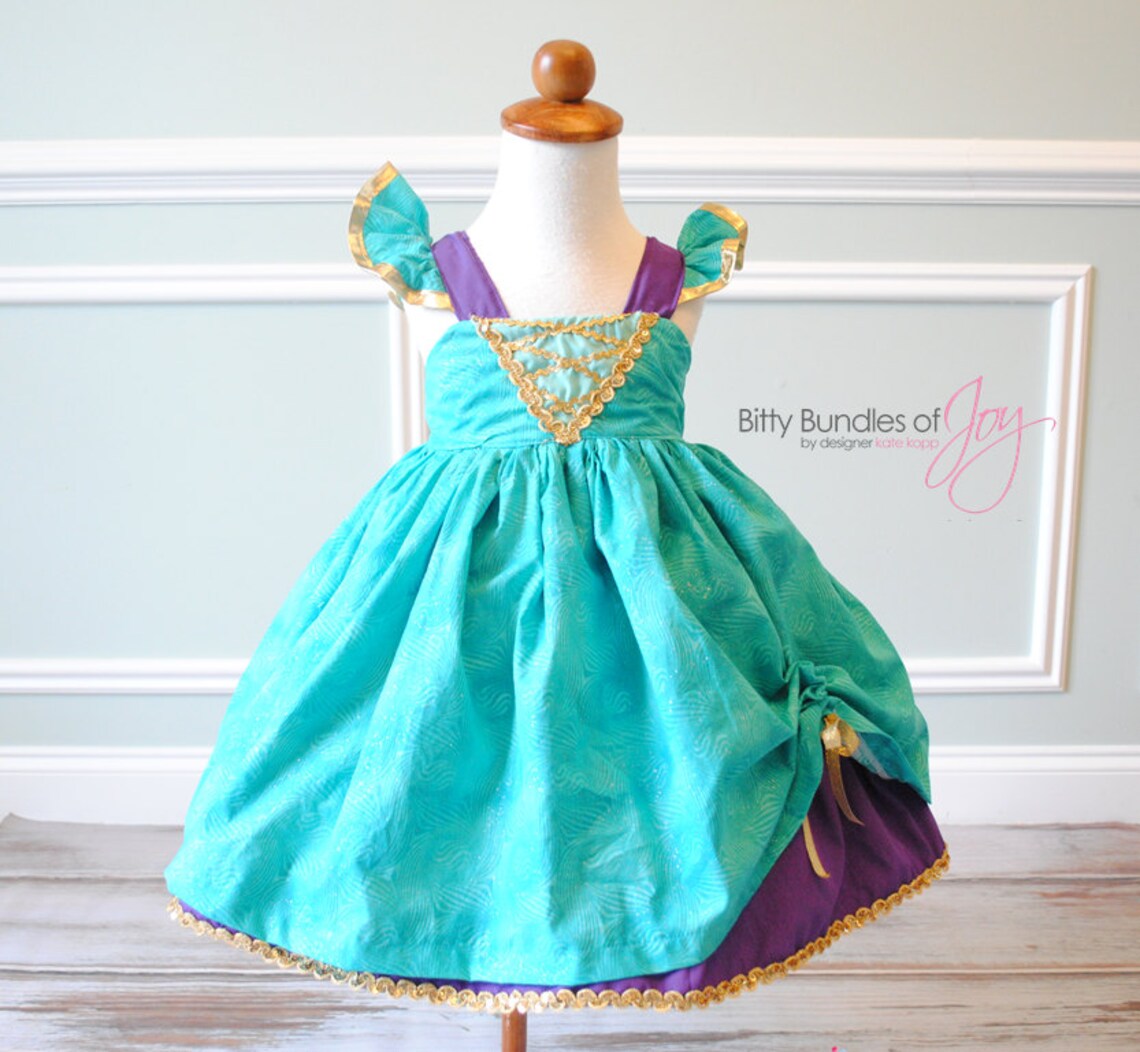 Princess Jasmine Inspired Dress Aladdin Dress Jasmine Etsy