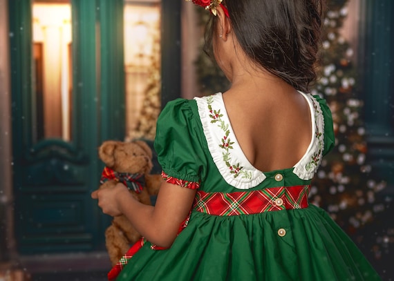 white christmas dresses Ruby Red Tulle Dress 4T main image 1