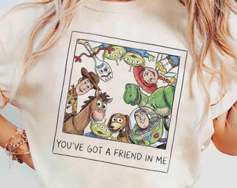 Comfort Colors Toy Story Friends Shirt, Woody Buzz Jessie Family Vacation Tee