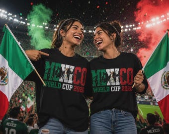 Comfort Colors Mexico Soccer Fan Shirt, World Cup 2026 El Tri Tee