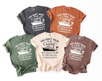 Comfort Colors Cruise Shirt, Funny Vacation Travel Tee