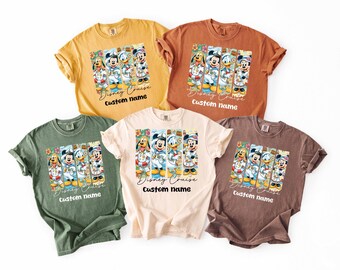 Comfort ColorsCustom Disney Cruise 2026 Shirt, Personalized Family Cruise Adventure Shirt, Matching Cruise Squad Vacation Shirt,Disney Shirt