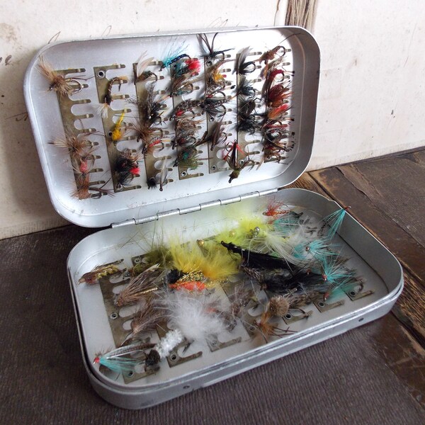 Vintage Wheatley Fly Box Etsy