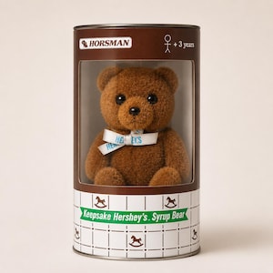 Hershey's Plush Bear - Etsy