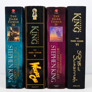 Stephen King Dark Tower Bücher Lot III IV V VI Erstdrucke Wölfe des Calla Liedes von Susannah Sammler Set