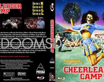Cheerleader Camp 1988 Remastered Upscale Blu-Ray Betsy Russell, Leif Garrett + Bonus Feature