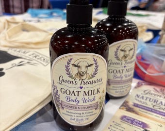 Natural Moisturizing Goat Milk Bodywash