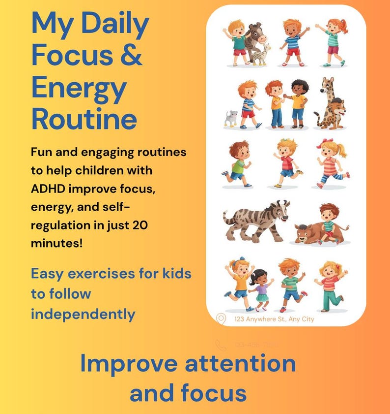 ADHD Movement Exercises for Kids | Encourage Independent Play & Focus ...