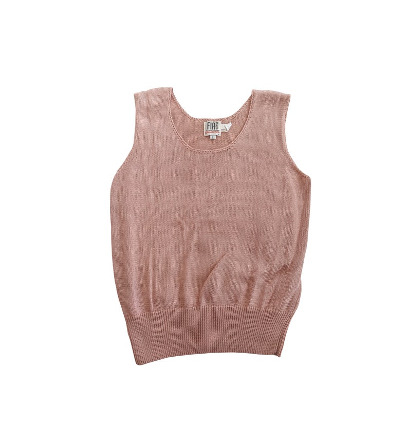Mauve Sleeveless Sweater