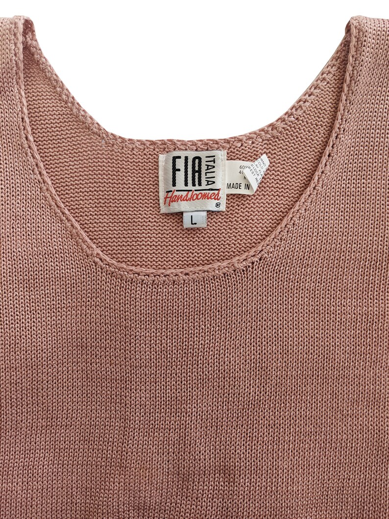 Mauve Sleeveless Sweater
