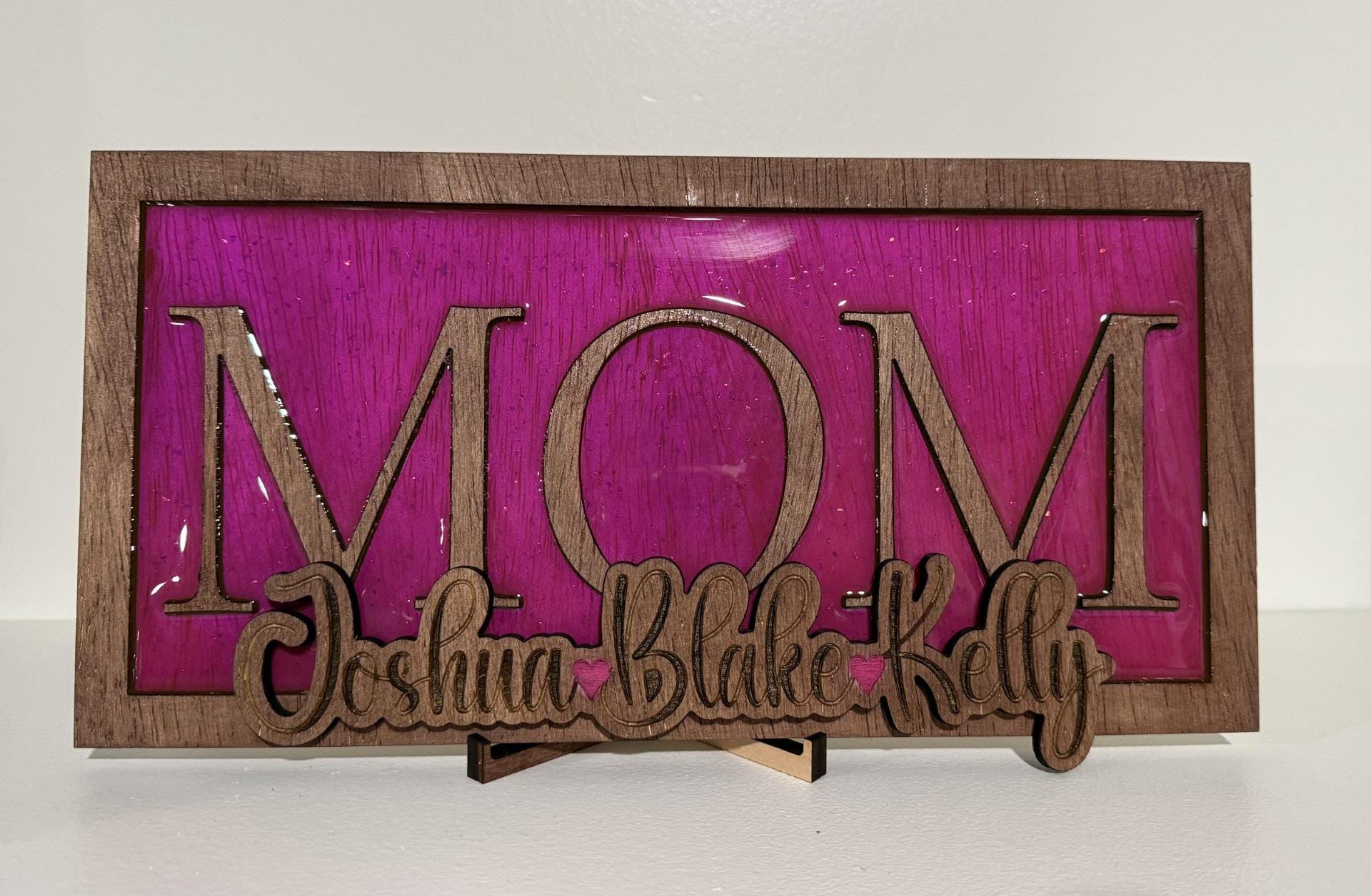 Personalized Wooden & Epoxy 