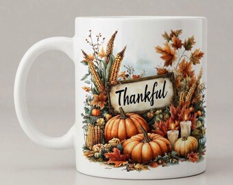 Fall Design Mugs | Thanksgiving | Hello Fall