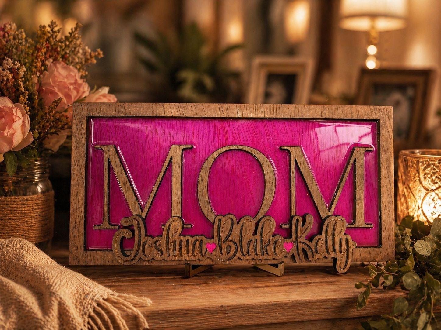 Personalized Wooden & Epoxy 