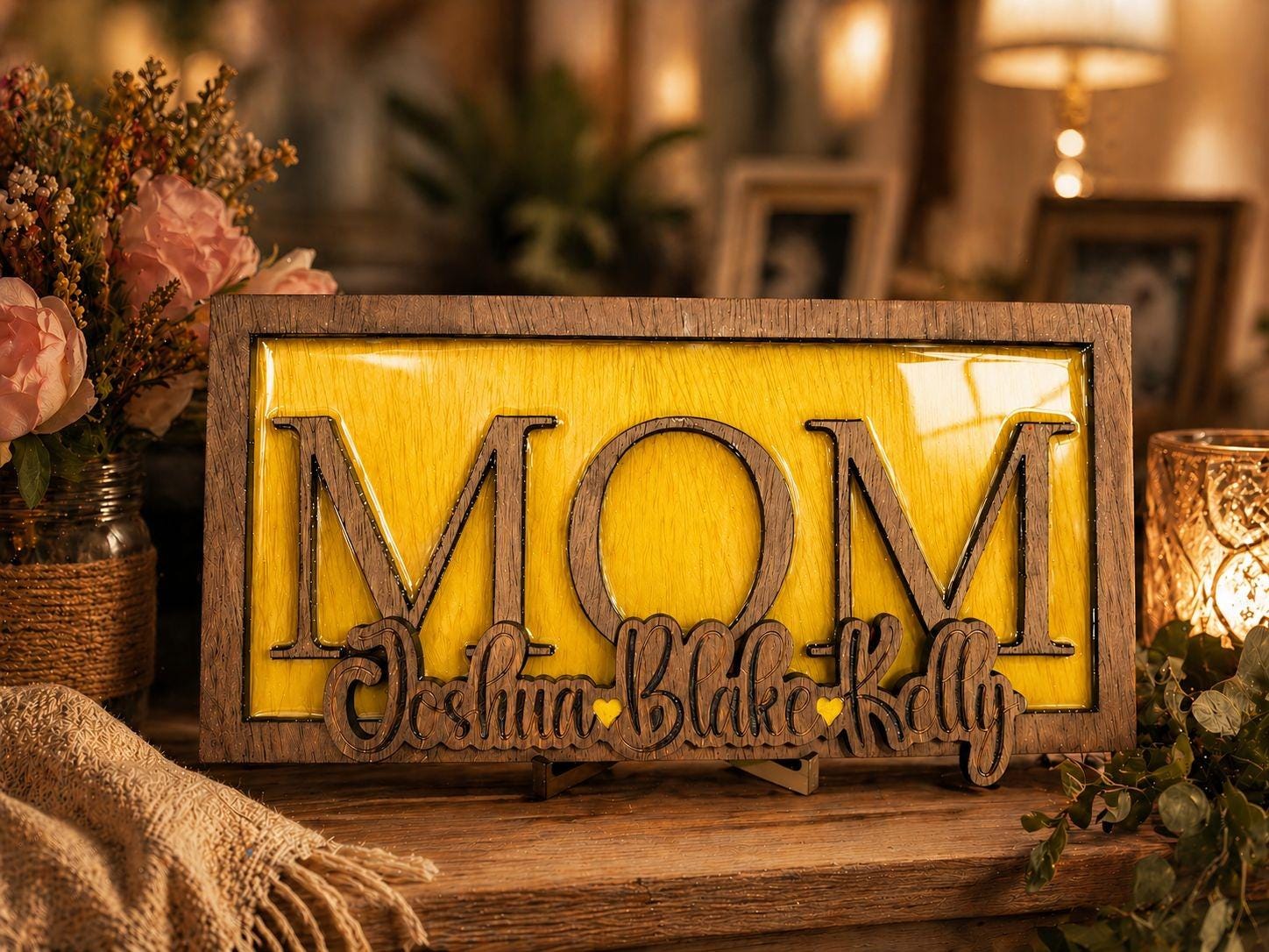 Personalized Wooden & Epoxy 