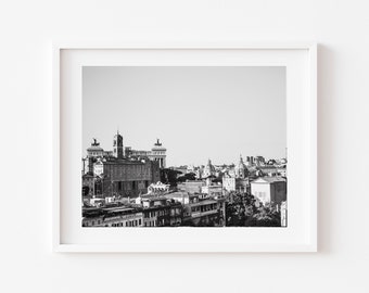 Digital Download, Black and White Rome Print, Travel Print, Italy  Photography, Downloadable photo print, Instant download, Digital Print