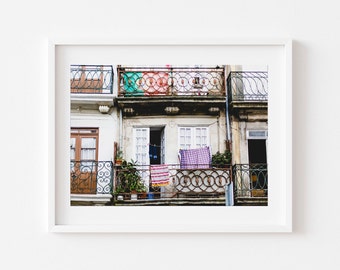 Digital Download, Travel Print, Lisboa Photography, Portugal Photo, European houses,  Downloadable photo print, Instant download, Wall Art