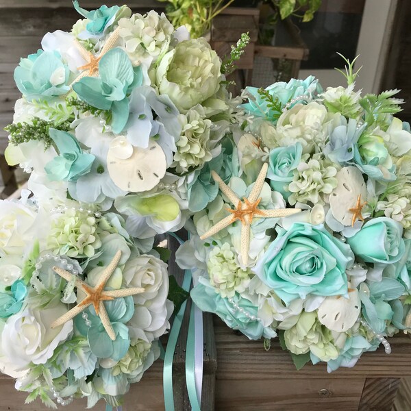 Beach Wedding Bouquet Etsy