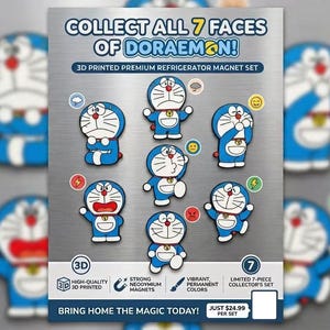 Doraemon 3d Print - Etsy