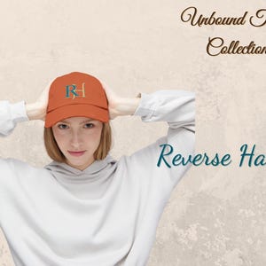 Reverse Harem Trope Baseball Cap, Distressed Cotton Bookish Hat