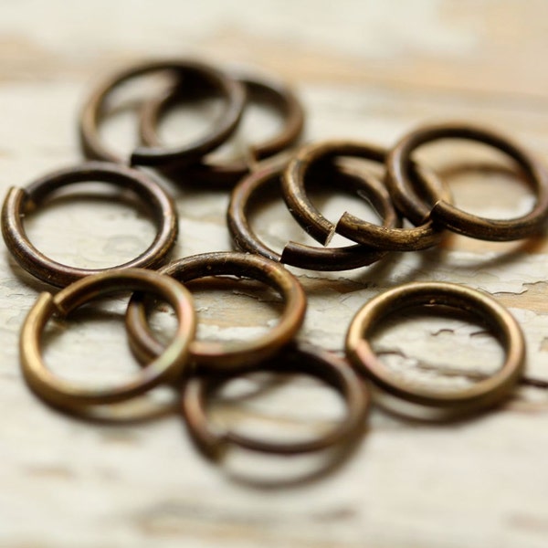 Brass Wire Ring Etsy