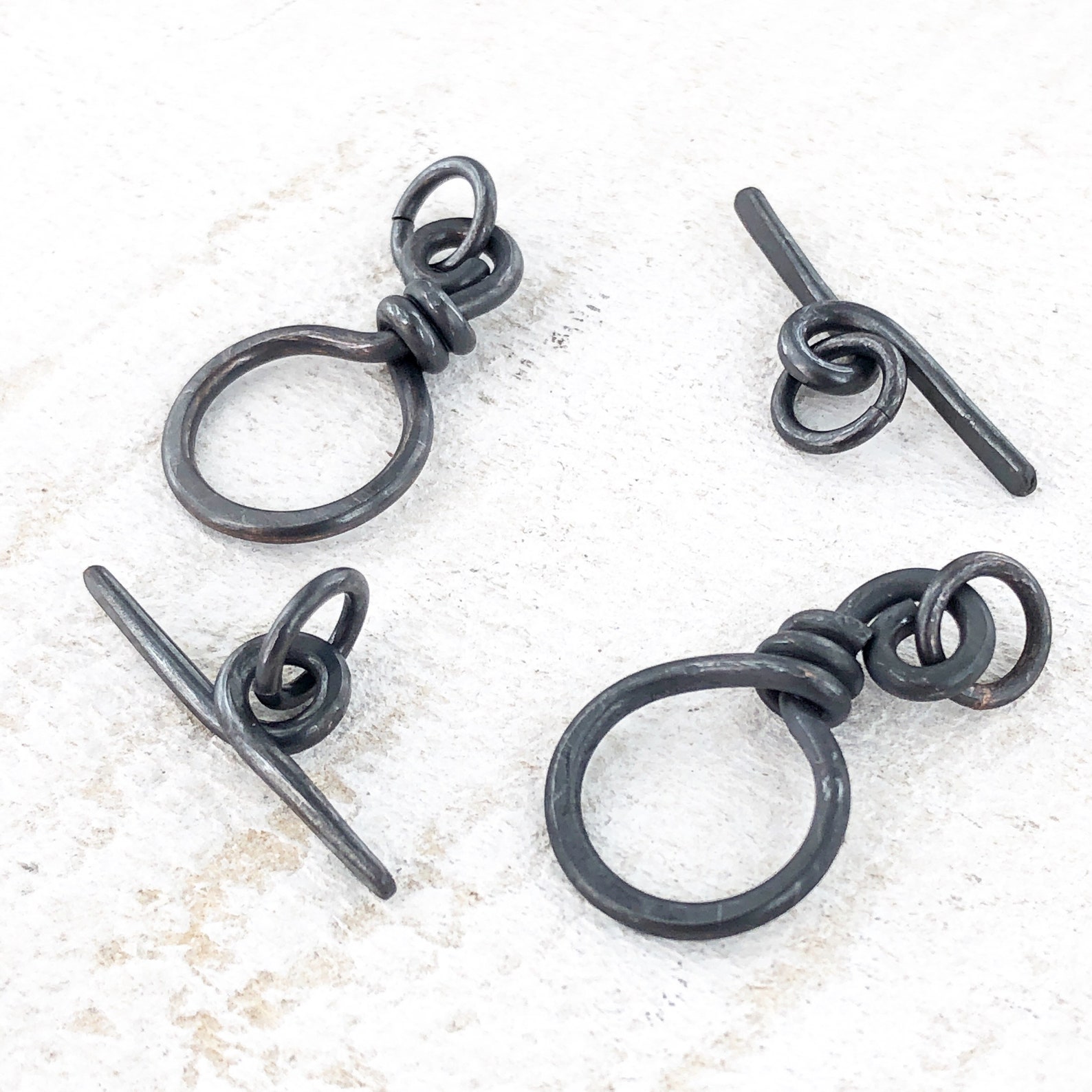 Solid Copper Toggle Clasp 16 Gauge Reclaimed Wire Copper Etsy