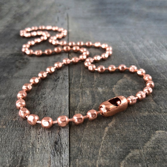 Mens copper necklace cheap