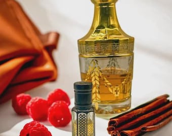 Óleo perfumado inspirado em Side Effects | Almíscar sem álcool | Fragrância de rum, tabaco e canela | Aroma de nicho de longa duração | Óleo perfumado unissex