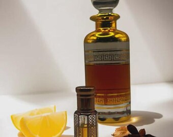 Óleo Perfumado Outlands | Almíscar sem Álcool | Fragrância de Resina de Âmbar e Cardamomo | Aroma de Nicho de Longa Duração | Óleo Perfumado Árabe Unissex