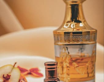 Óleo Perfumado Hibiscus Mahajád | Almíscar sem Álcool | Fragrância Floral de Baunilha e Rosa | Perfume de Nicho de Longa Duração | Óleo Perfumado Árabe Unissex
