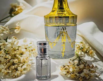 Óleo Perfumado Musk Tahara Surrati | Almíscar sem Álcool | Fragrância Limpa de Almíscar, Lírio, Baunilha e Mel | Aroma Árabe Suave e Atalcado | Óleo Perfumado